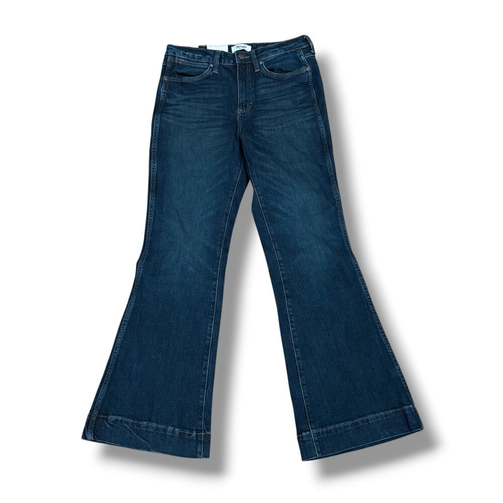 NWT Wrangler Women’s Size 29x32 Retro Bailey Blue High Rise Trouser Jeans